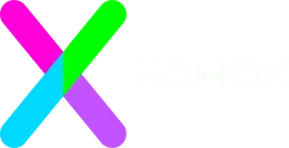 Logo EchoX Colorida