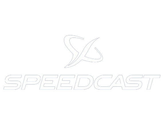 Logo Speedcast Branca